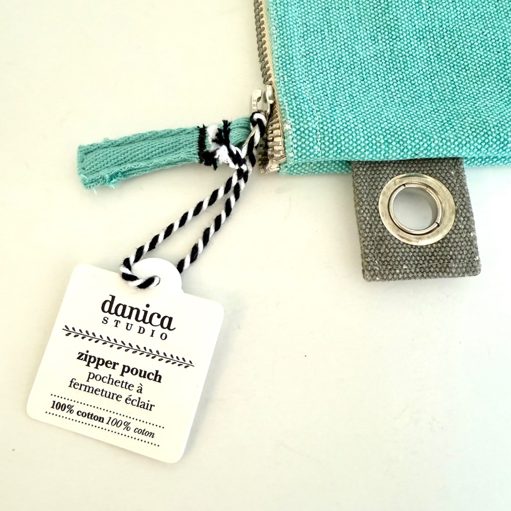 Danica Studio Llamarama Zipper Pouch 100% Cotton - Picture 8 of 16